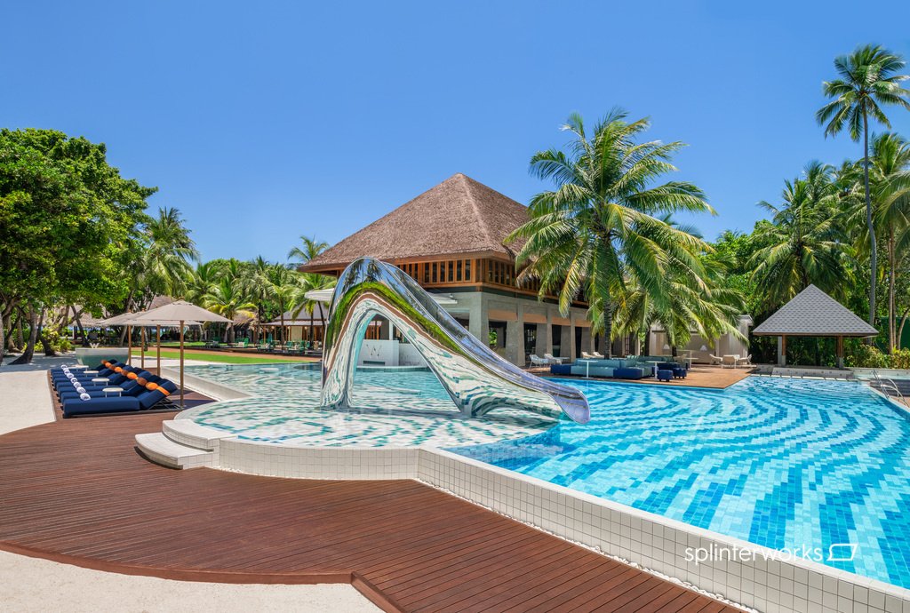 Hammock Bathtubs And Sculptural Slides For Hospitality Spaces